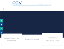 Tablet Screenshot of csv-wittenberg.de